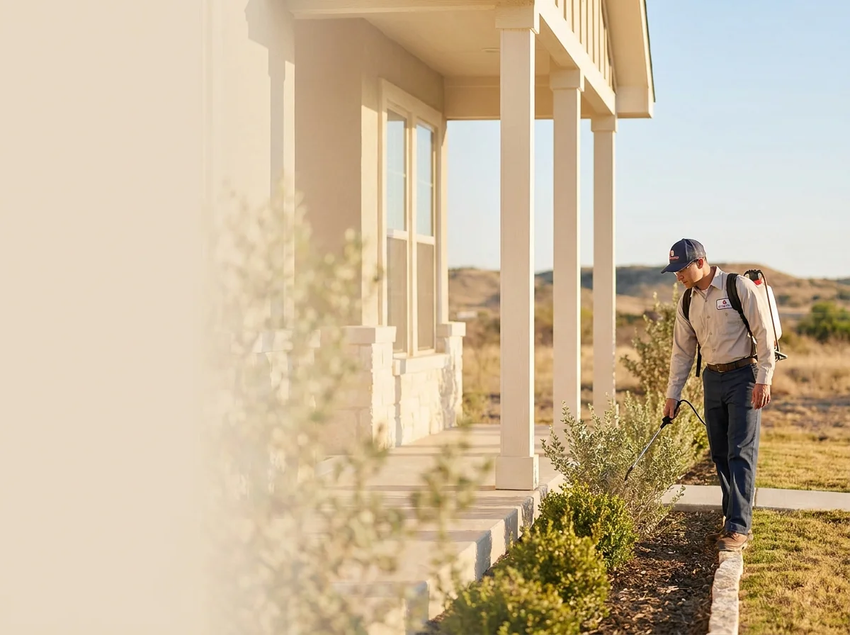 Pest control porch treatment Abilene, TX
