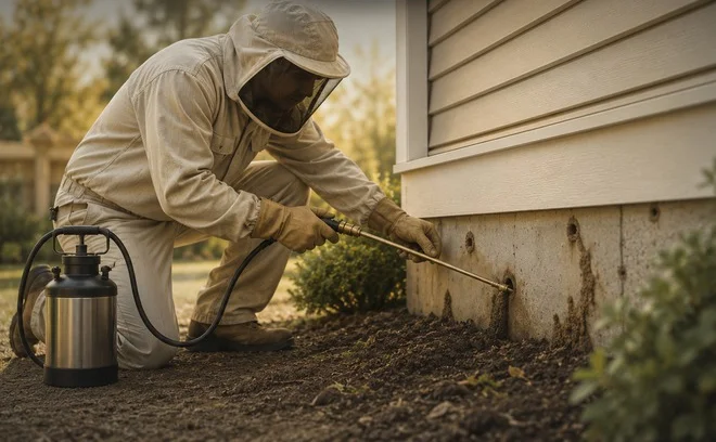 Termite treatment foundation Abilene, TX